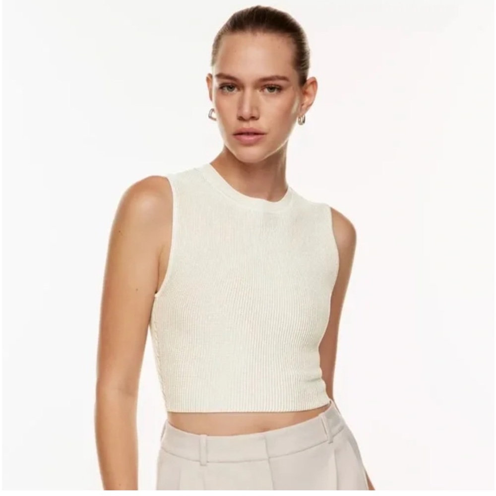 Aritzia Babaton Sculpt Knit Muscle Tank Ribbed size XS